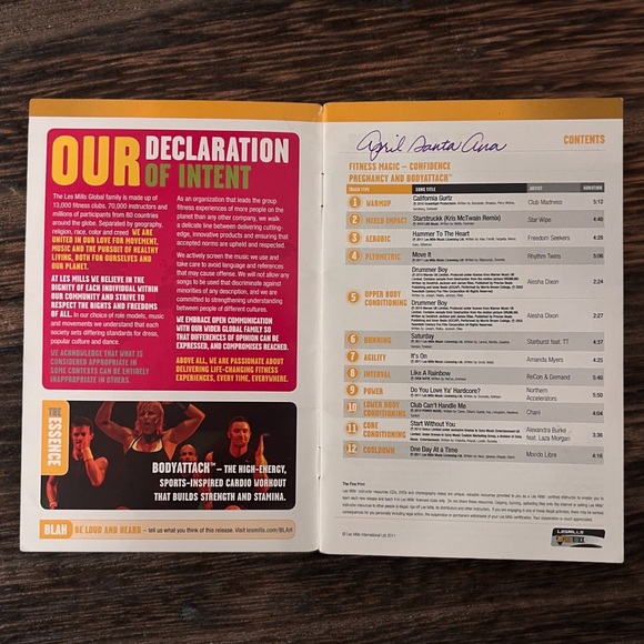 Les Mills BODYATTACK 72 CD, DVD, & Choreography Booklet - Picture 3 of 3